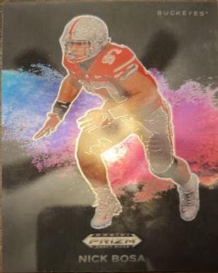 2024 Panini Prizm Draft Picks Color Blast Nick Bosa [Black] #CB-34 card