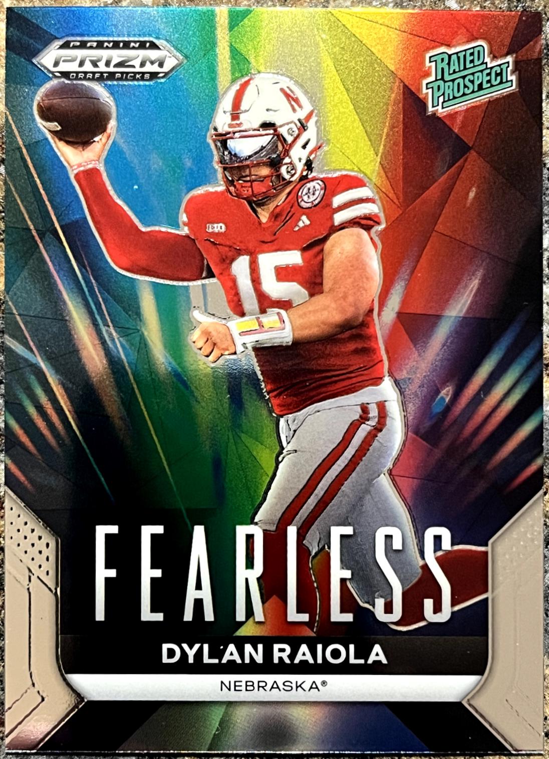 2024 Panini Prizm Draft Picks Fearless Dylan Raiola #F-DR card