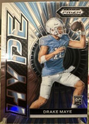 2024 Panini Prizm Draft Picks Hype Drake Maye #HP-DM card