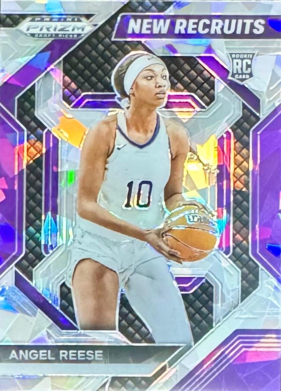 2024 Panini Prizm Draft Picks New Recruits Angel Reese [Silver] #24 card