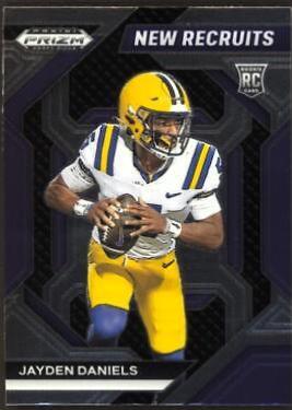 2024 Panini Prizm Draft Picks New Recruits Jayden Daniels #NR-JDS card