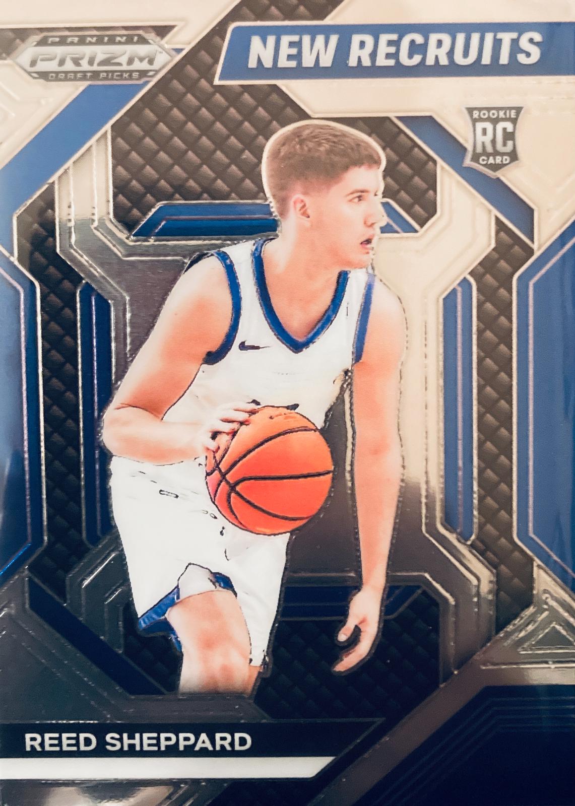 2024 Panini Prizm Draft Picks New Recruits Reed Sheppard #13 card