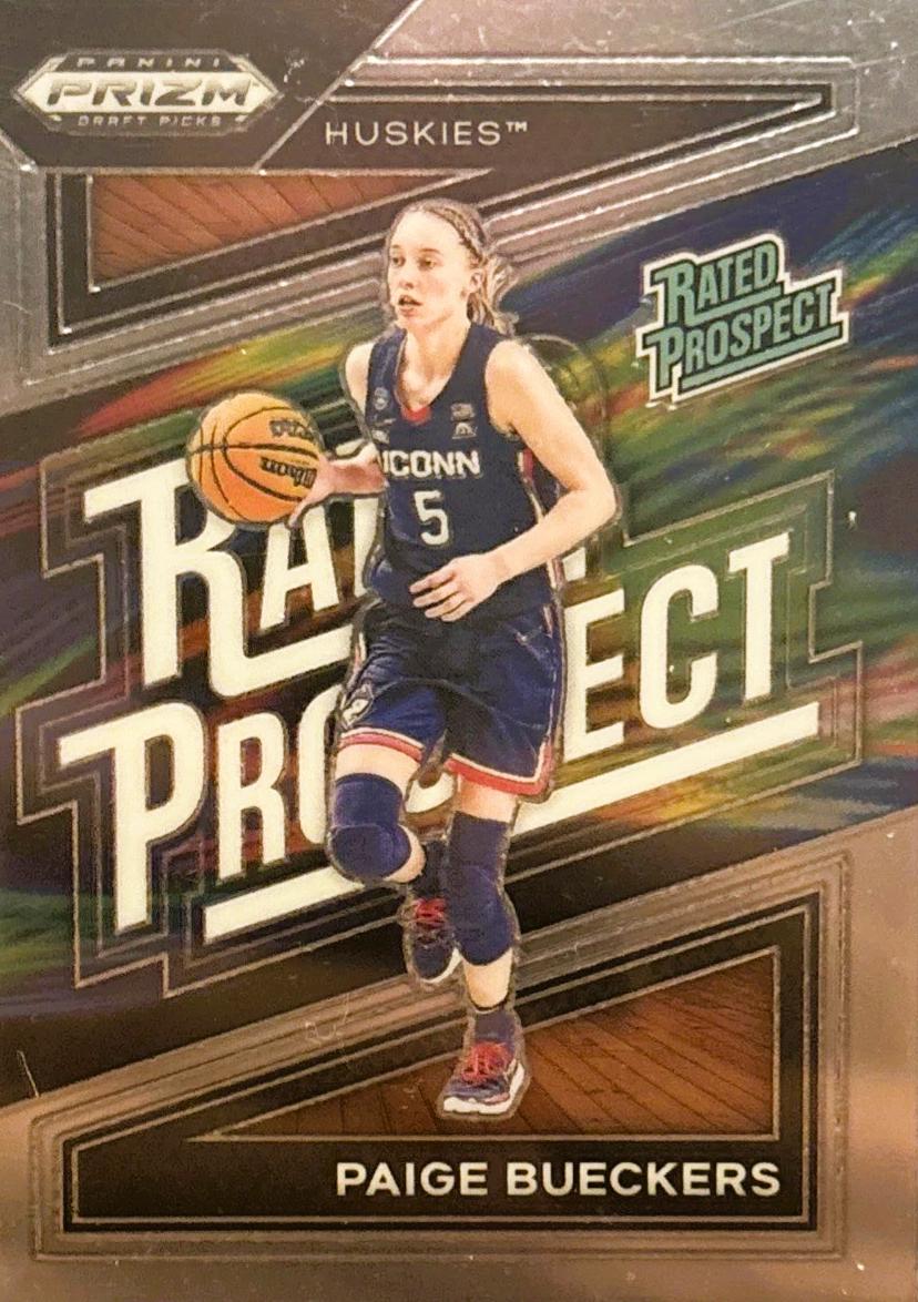 2024 Panini Prizm Draft Picks Rated Prospect Paige Bueckers #2 card
