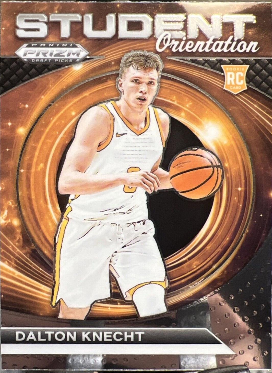 2024 Panini Prizm Draft Picks Student Orientation Dalton Knecht #7 card