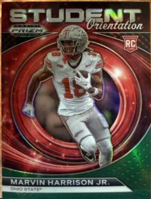 2024 Panini Prizm Draft Picks Student Orientation Marvin Harrison Jr. #SO-MHJ card