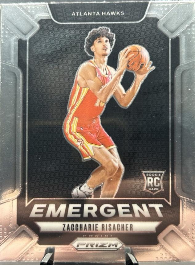 2024 Panini Prizm Emergent Zaccharie Risacher #6 card