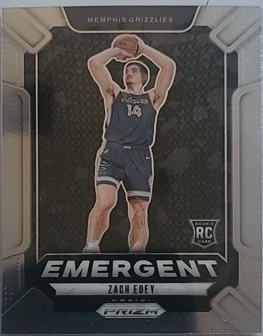 2024 Panini Prizm Emergent Zach Edey #16 card