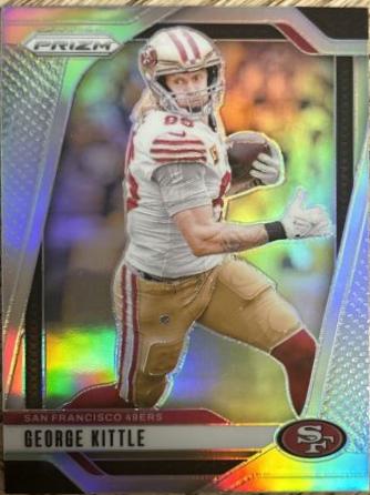 2024 Panini Prizm George Kittle [Silver] #253 card