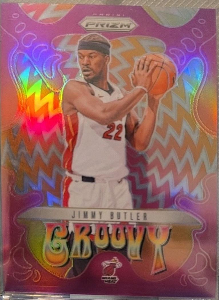 2024 Panini Prizm Groovy Jimmy Butler #7 card