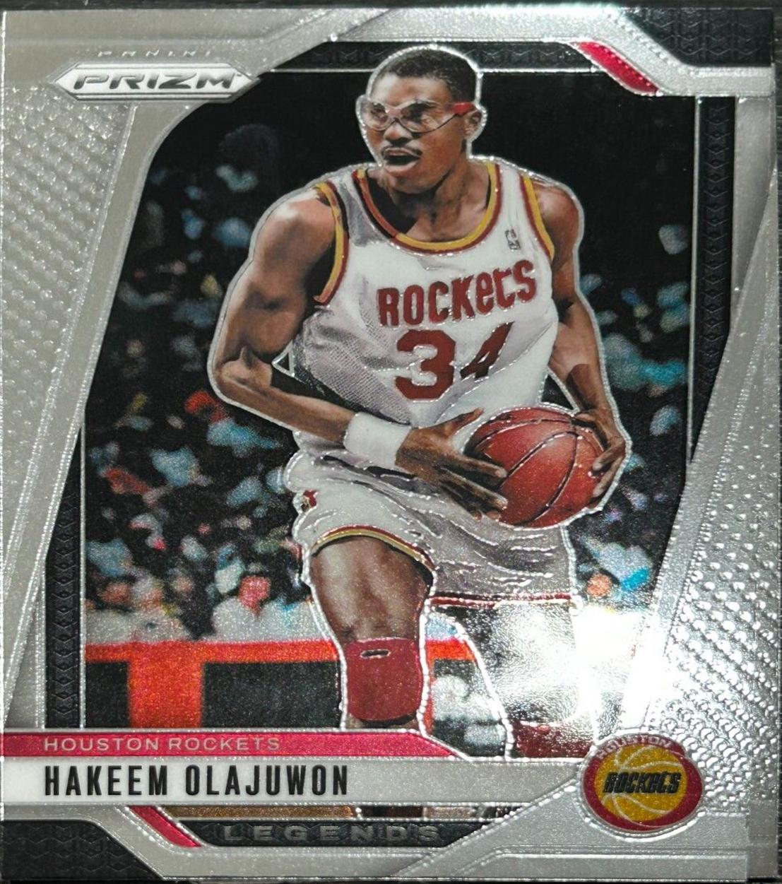 2024 Panini Prizm Hakeem Olajuwon #296 card