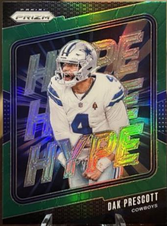 2024 Panini Prizm Hype Dak Prescott [Green] #1 card