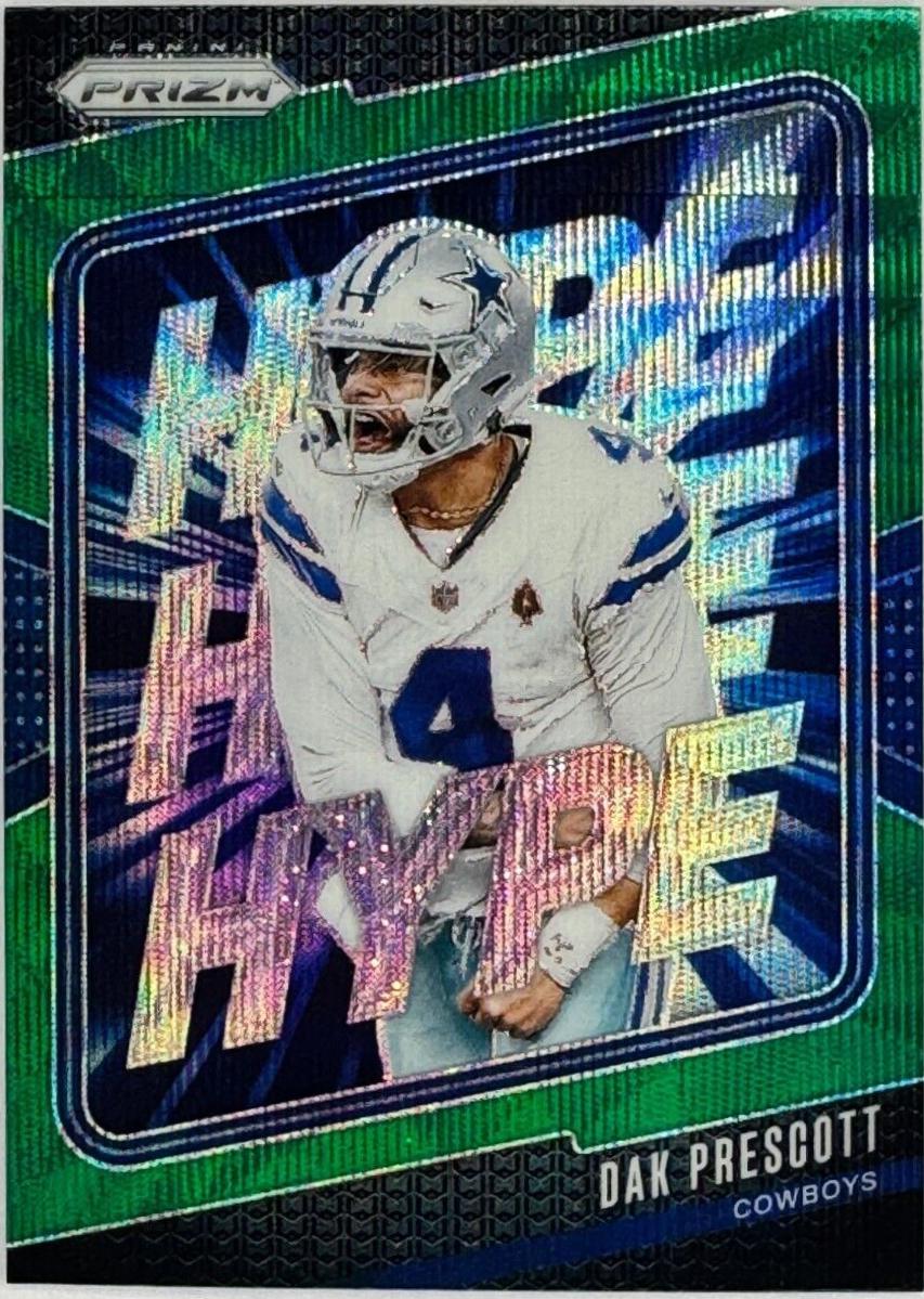 2024 Panini Prizm Hype Dak Prescott [Wave Green] #1 card
