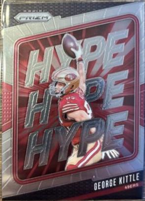 2024 Panini Prizm Hype George Kittle #8 card