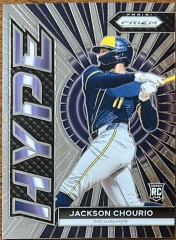 2024 Panini Prizm Hype Jackson Chourio #11 card