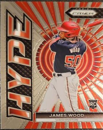 2024 Panini Prizm Hype James Wood #19 card