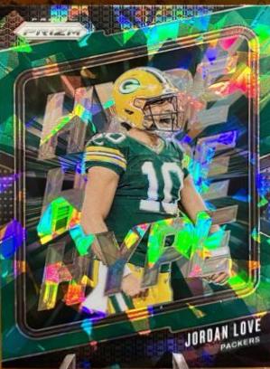 2024 Panini Prizm Hype Jordan Love [Green Ice] #2 card