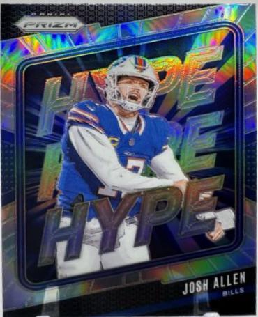2024 Panini Prizm Hype Josh Allen [Silver] #13 card