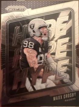 2024 Panini Prizm Hype Maxx Crosby #9 card