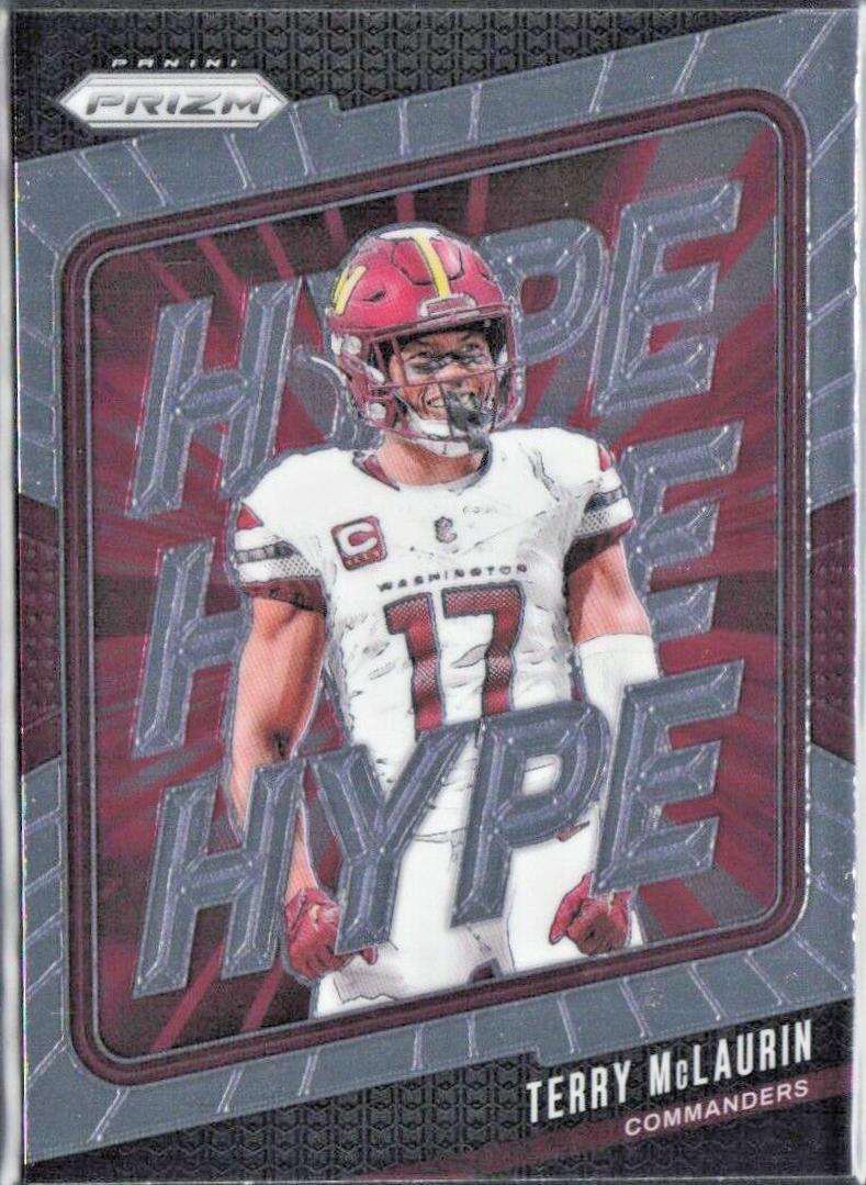 2024 Panini Prizm Hype Terry McLaurin #12 card