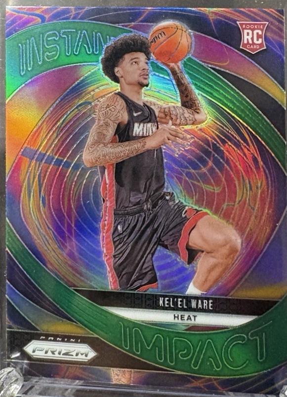 2024 Panini Prizm Instant Impact Kel'el Ware [Green] #16 card