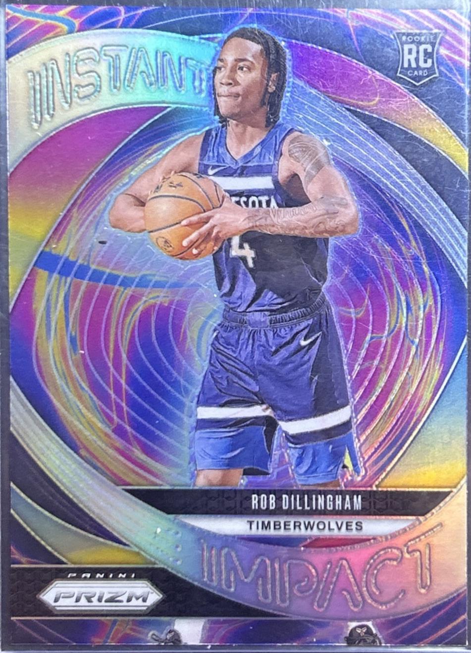 2024 Panini Prizm Instant Impact Rob Dillingham [Silver] #8 card