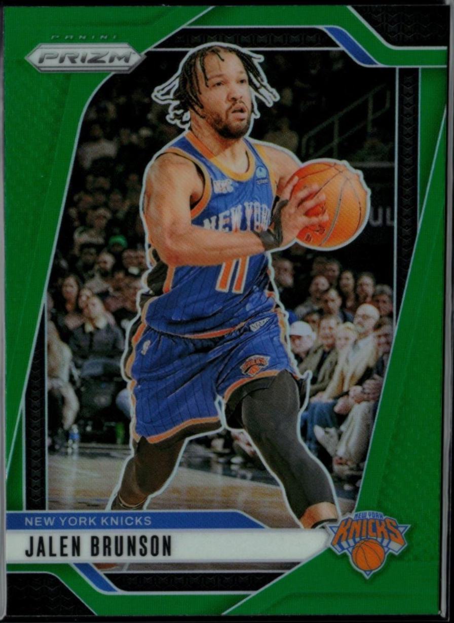 2024 Panini Prizm Jalen Brunson [Green] #217 card