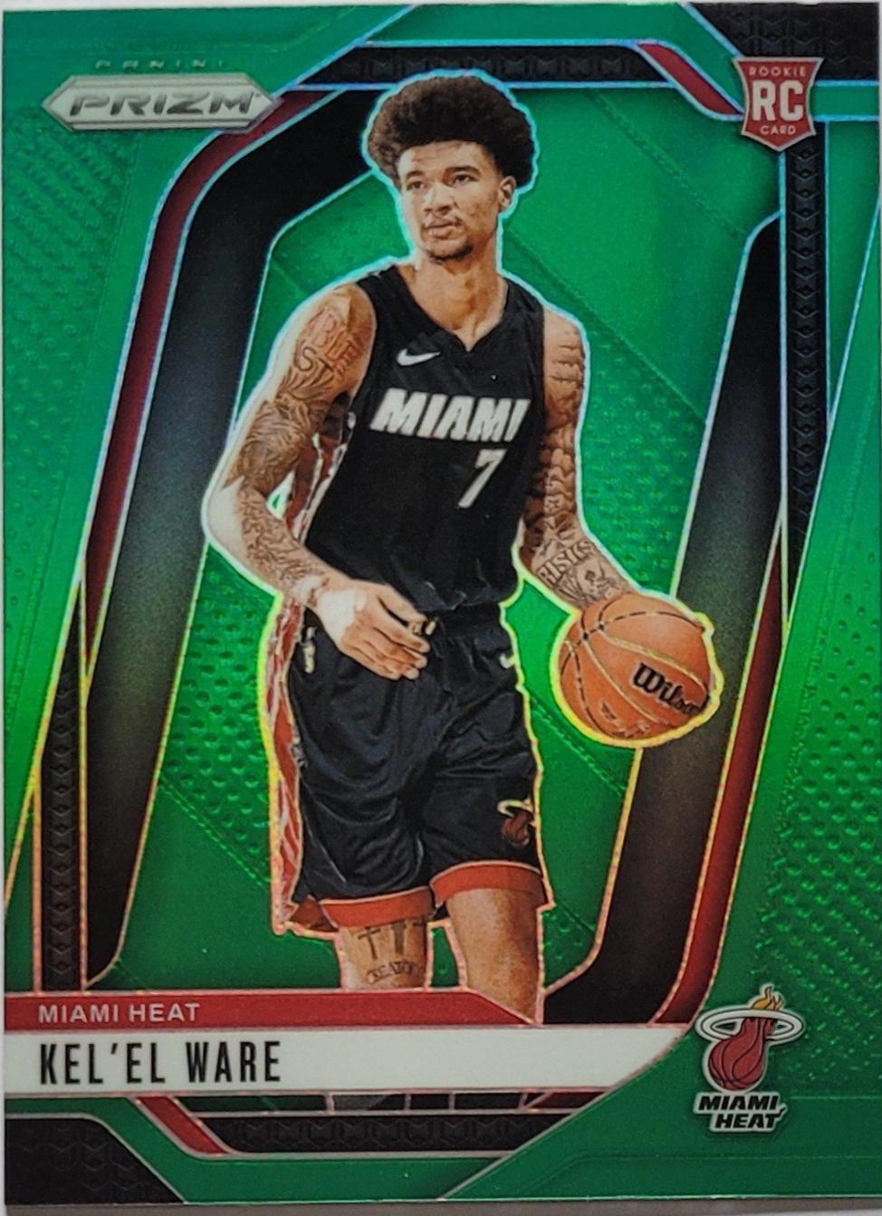 2024 Panini Prizm Kel'el Ware [Green] #248 card