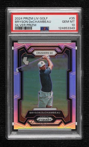 2024 Panini Prizm LIV Bryson DeChambeau [Silver] #35 card