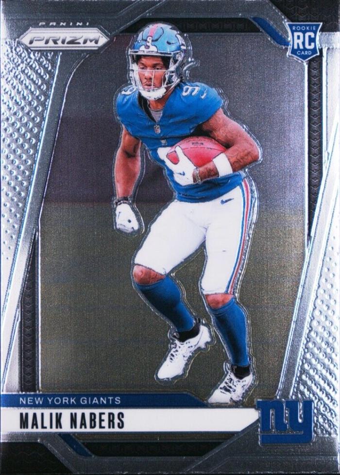 2024 Panini Prizm Malik Nabers #370 card