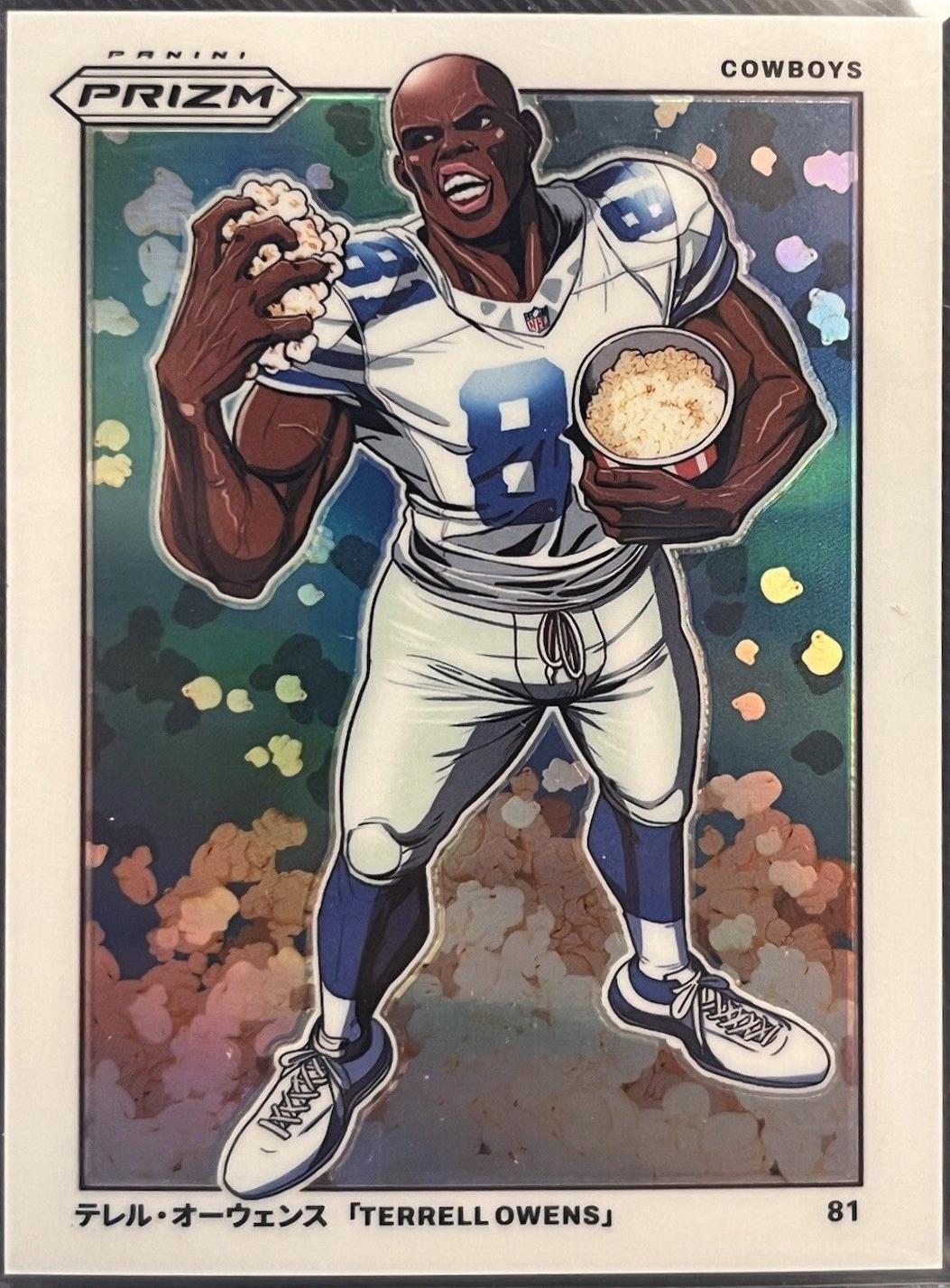 2024 Panini Prizm Manga Terrell Owens #M-TOW card
