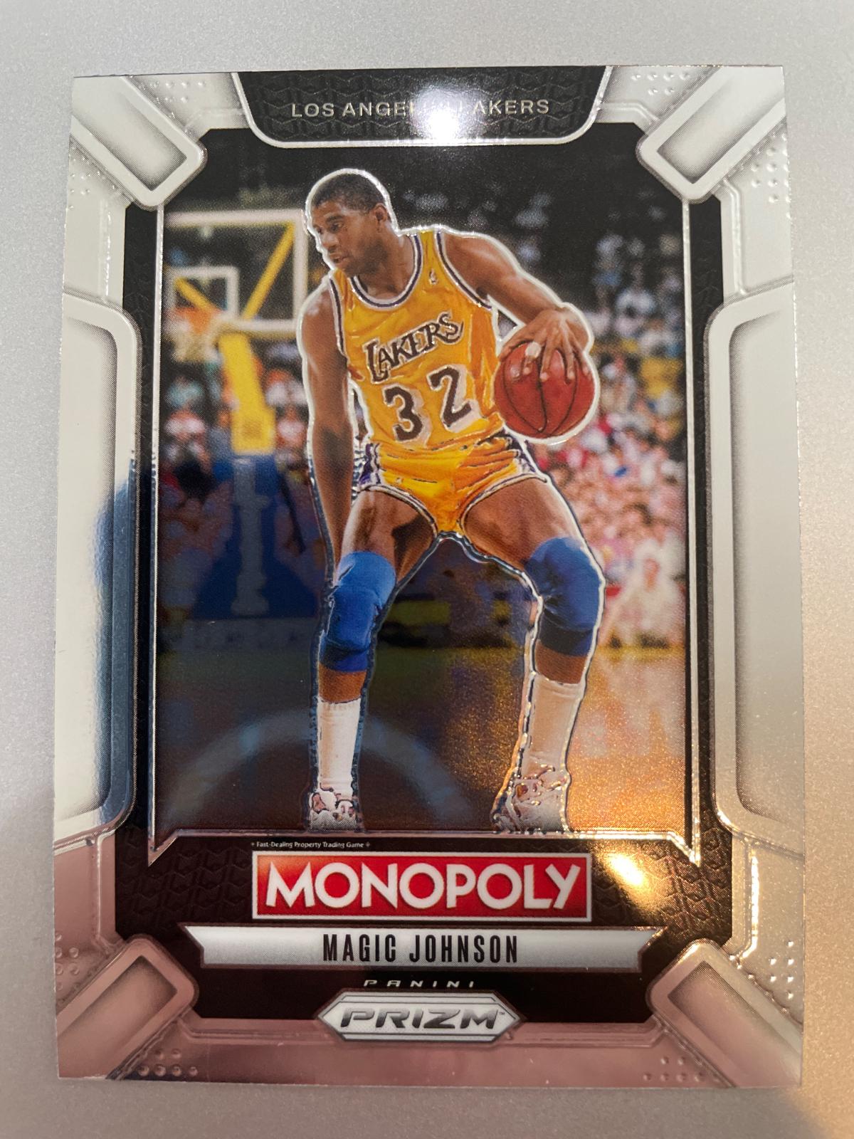 2024 Panini Prizm Monopoly Legends Magic Johnson #LEG4 card