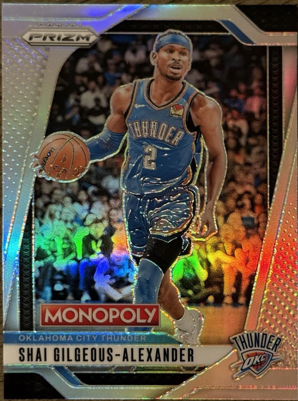 2024 Panini Prizm Monopoly Shai Gilgeous-Alexander [Silver] #79 card