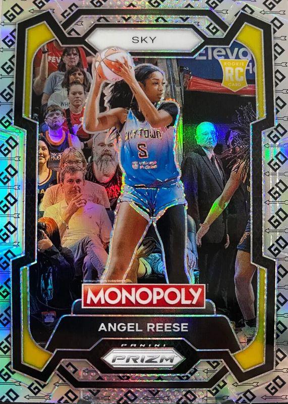 2024 Panini Prizm Monopoly WNBA Angel Reese [Go] #68 card