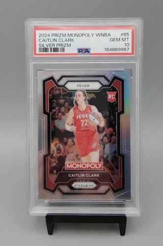2024 Panini Prizm Monopoly WNBA Caitlin Clark [Silver] #65 card