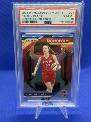 2024 Panini Prizm Monopoly WNBA Insert Caitlin Clark [Silver] #WNBA27 card