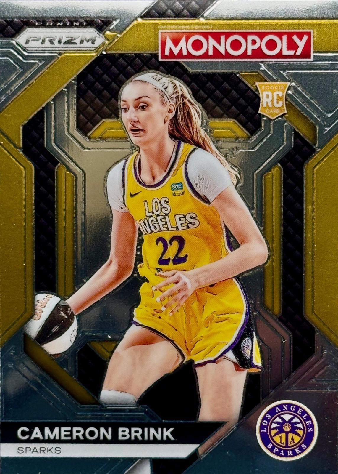 2024 Panini Prizm Monopoly WNBA Insert Cameron Brink #WNBA6 card