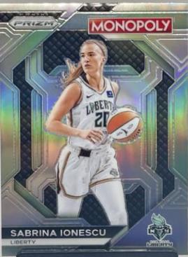 2024 Panini Prizm Monopoly WNBA Insert Sabrina Ionescu [Silver] #WNBA18 card