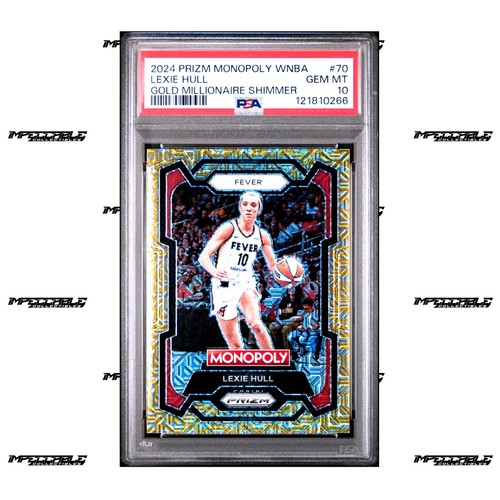 2024 Panini Prizm Monopoly WNBA Lexie Hull [Gold Shimmer] #70 card