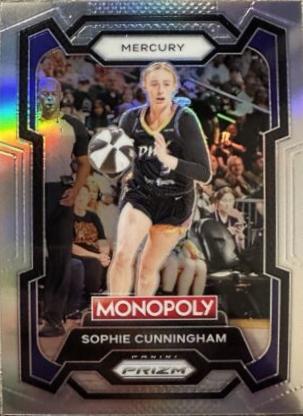2024 Panini Prizm Monopoly WNBA Sophie Cunningham [Silver] #37 card