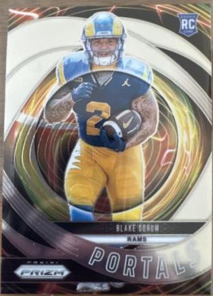 2024 Panini Prizm Portals Blake Corum #8 card