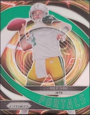 2024 Panini Prizm Portals Brett Favre [Green] #2 card