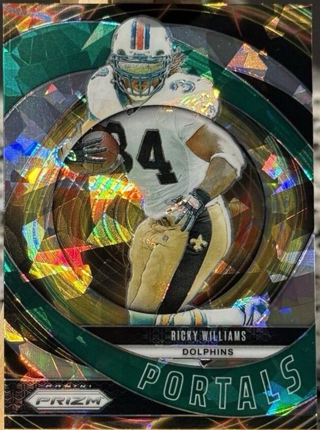 2024 Panini Prizm Portals Ricky Williams [Green Ice] #5 card