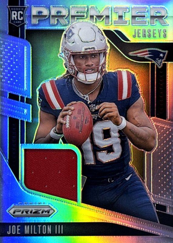 2024 Panini Prizm Premier Jersey Joe Milton III #PJ-JMN card