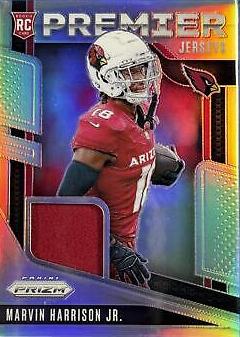 2024 Panini Prizm Premier Jersey Marvin Harrison Jr. #PJ-MHJ card