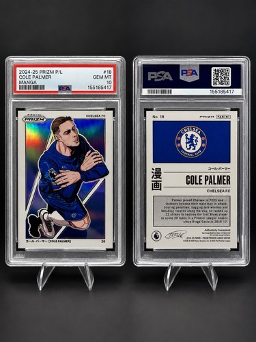 2024 Panini Prizm Premier League Manga Cole Palmer #18 card