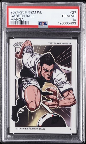 2024 Panini Prizm Premier League Manga Gareth Bale #27 card