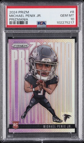 2024 Panini Prizm Prizmania Michael Penix Jr. #8 card