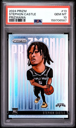 2024 Panini Prizm Prizmania Stephon Castle #13 card