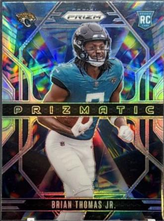 2024 Panini Prizm Prizmatic Brian Thomas Jr. [Silver] #19 card