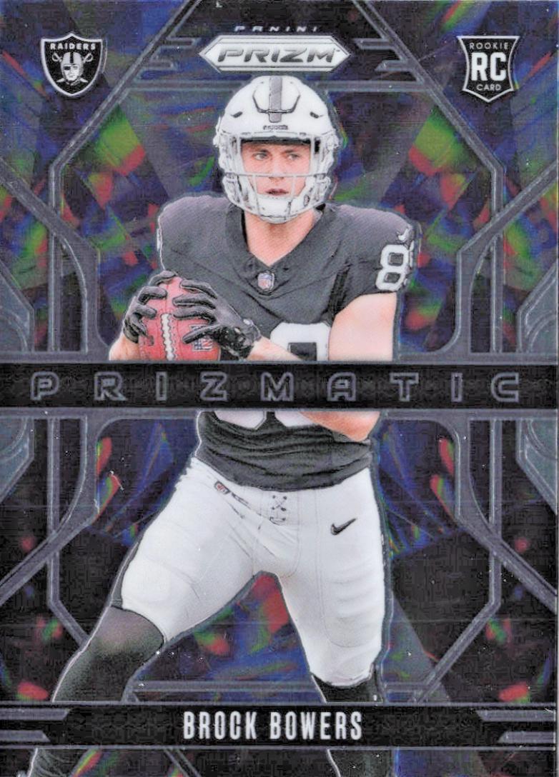 2024 Panini Prizm Prizmatic Brock Bowers #20 card